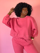 Load image into Gallery viewer, Rosè Pink Luxe Jogger Set
