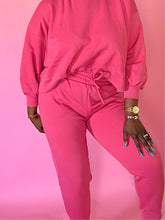 Load image into Gallery viewer, Rosè Pink Luxe Jogger Set
