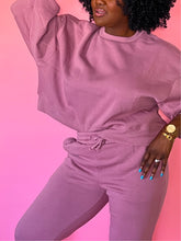 Load image into Gallery viewer, Blush Pink Jogger Set
